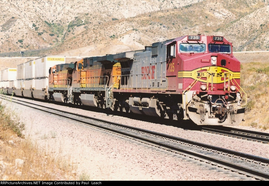 Intermodal rolls west